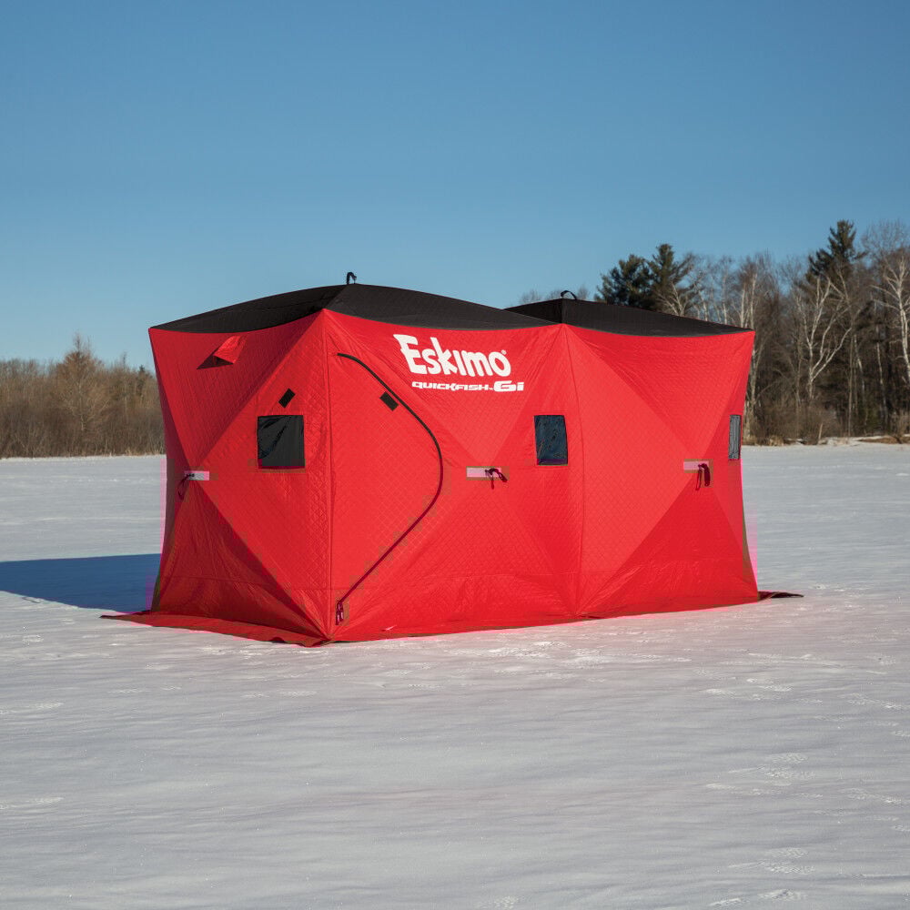 Eskimo Quickfish 6i Thermal Popup Shelter Ice Fishing House 36150 from