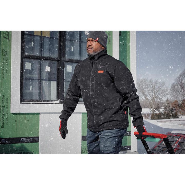 Milwaukee M12 Heated TOUGHSHELL Jacket Kit, 3X, Black (Reconditioned), large image number 3