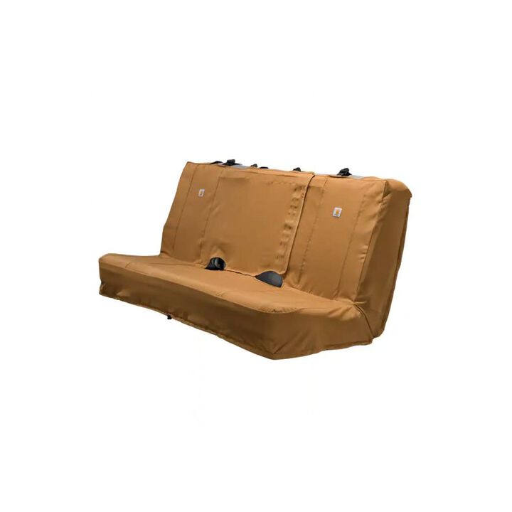 Carhartt Full-Size Bench Seat Cover, One Size, Gravel