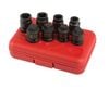 Sunex 8 pc. 1/2 In. Dr Pipe Plug Socket Set, small
