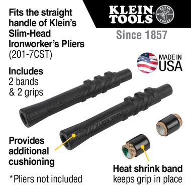 Klein Tools Ironworkers Pliers Slim Head 9in, large image number 2