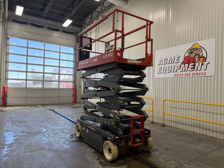 Skyjack SJIII4632 32 Ft Electric Slab Scissor Lift Used 2016, large image number 8