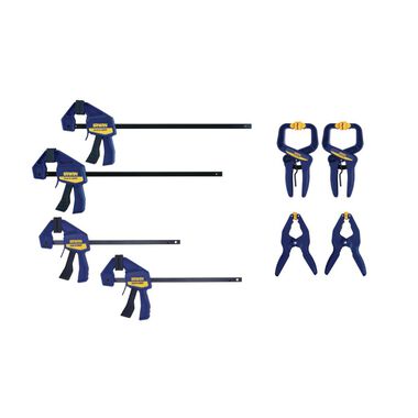 Irwin Quick-Grip Clamp Set 8pc, large image number 0