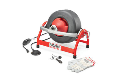 Ridgid K-3800 Drum Machine with Standard Equipment