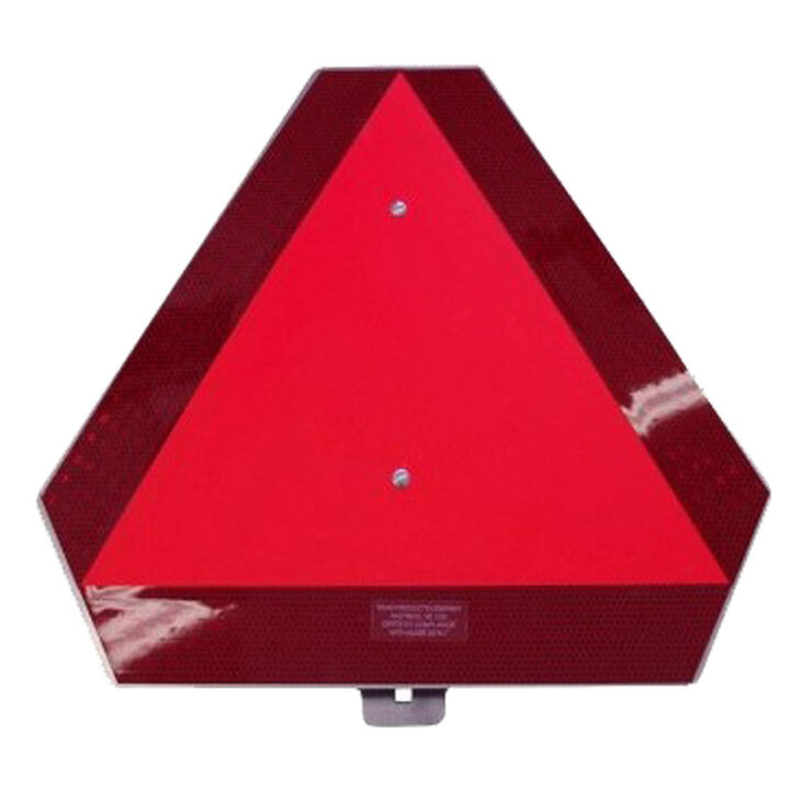 Triad Products 14 x 16 Inch Galvanized Steel Triangle Slow Moving Vehicle Sign
