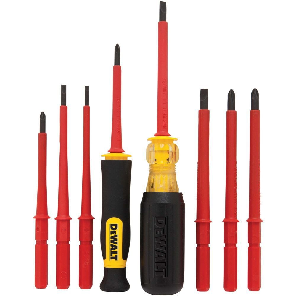 DEWALT 10 Piece Vinyl Grip Insulated Screwdriver Set, large image number 4