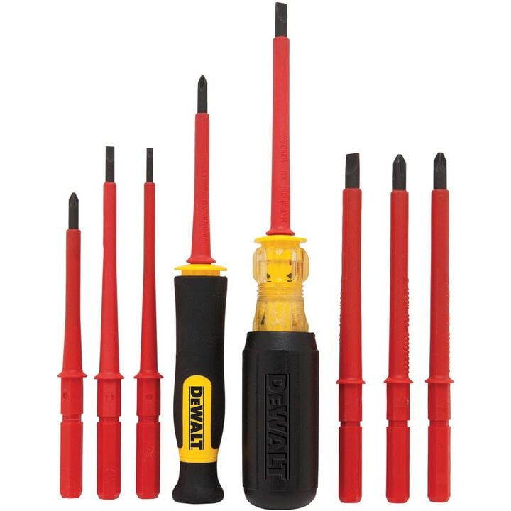 DEWALT 10 Piece Vinyl Grip Insulated Screwdriver Set, large image number 3