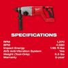 Milwaukee M18 Rotary Hammer 1 SDS Plus D Handle (Bare Tool), small image number 5