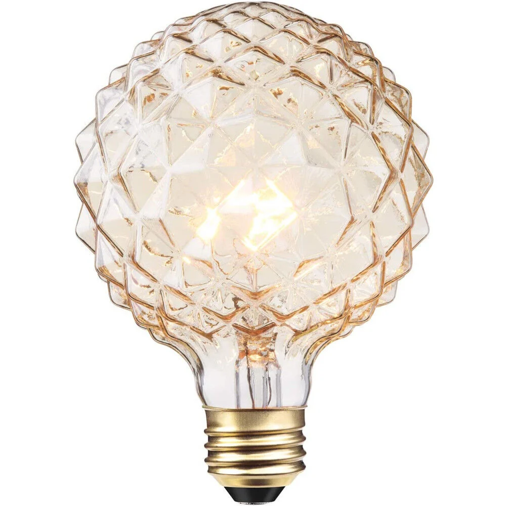 Globe Electric Designer Crystalina Incandescent Light Bulb 40W, large image number 1