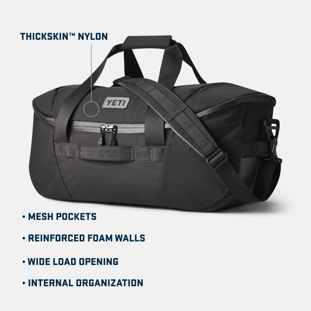 YETI Crossroads 60L Duffel Bag Black, large image number 5