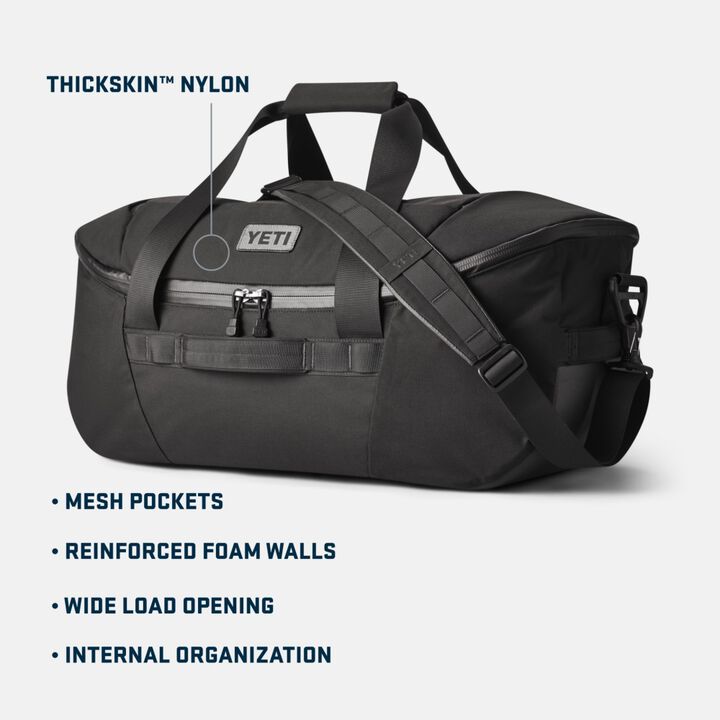 YETI Crossroads 60L Duffel Bag Black, large image number 4
