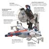 Bosch PROFACTOR 18V Surgeon 12in Dual Bevel Glide Miter Saw Kit, small