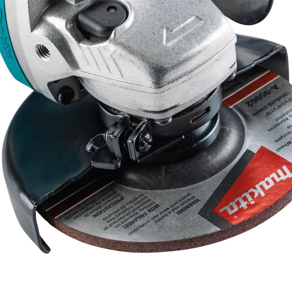 Makita 9558HP 5in Paddle Switch Angle Grinder with AC/DC Switch 9558HP ...