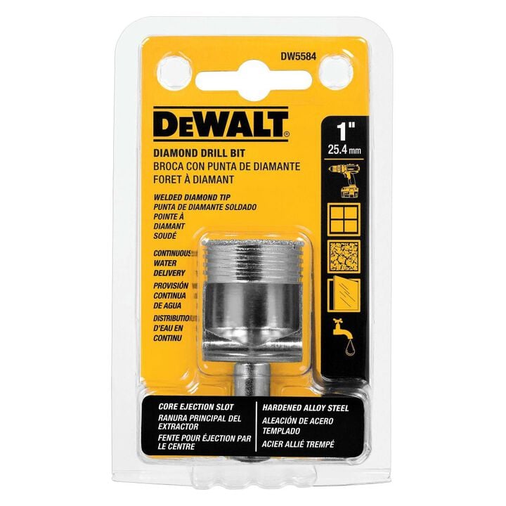 DEWALT 1 Inch Diamond Tile Drill Bit, large image number 2