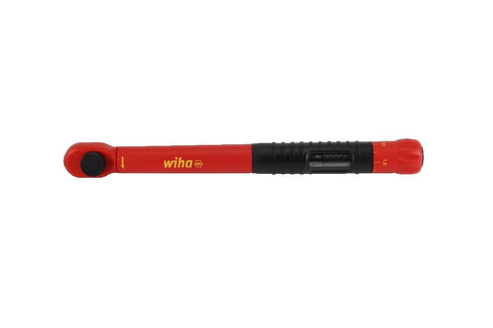 Wiha Insulated Ratcheting Torque Wrench 3/8 Inch Drive 10-50 Nm 7-36 lb-ft, large image number 2