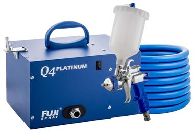 Fuji Spray Q4 PLATINUM - T75G Gravity Quiet HVLP Spray System