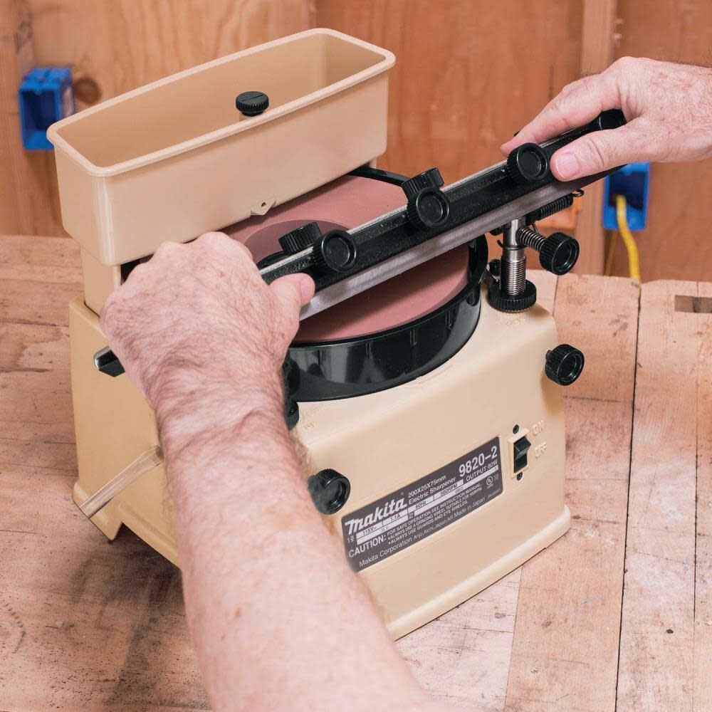 Makita electric shop sharpener