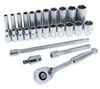 Wiha 1/4 Drive Professional Socket Tray Set Metric 27pc, small image number 2