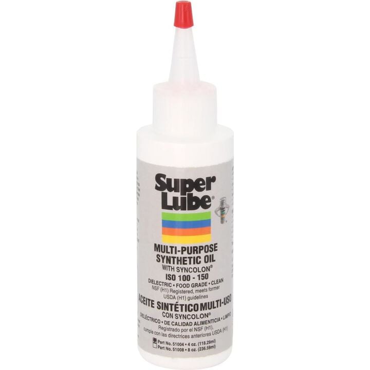 Super Lube 4 Oz Bottle Multi-Use Synthetic Oil with Syncolon