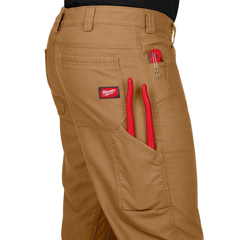 Milwaukee Tool Men s Heavy Duty Flex Work Pants