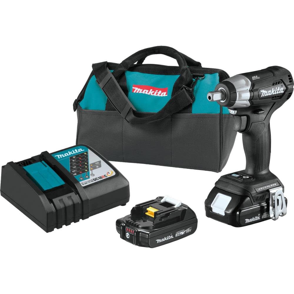 Makita 18V LXT Sub Compact 1 2in Sq Drive Impact Wrench Kit XWT13RB Acme Tools