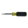 Klein Tools Multi-Bit Screwdriver/Nut Driver 5-in-1 Phillips, Slotted Bits, small image number 3