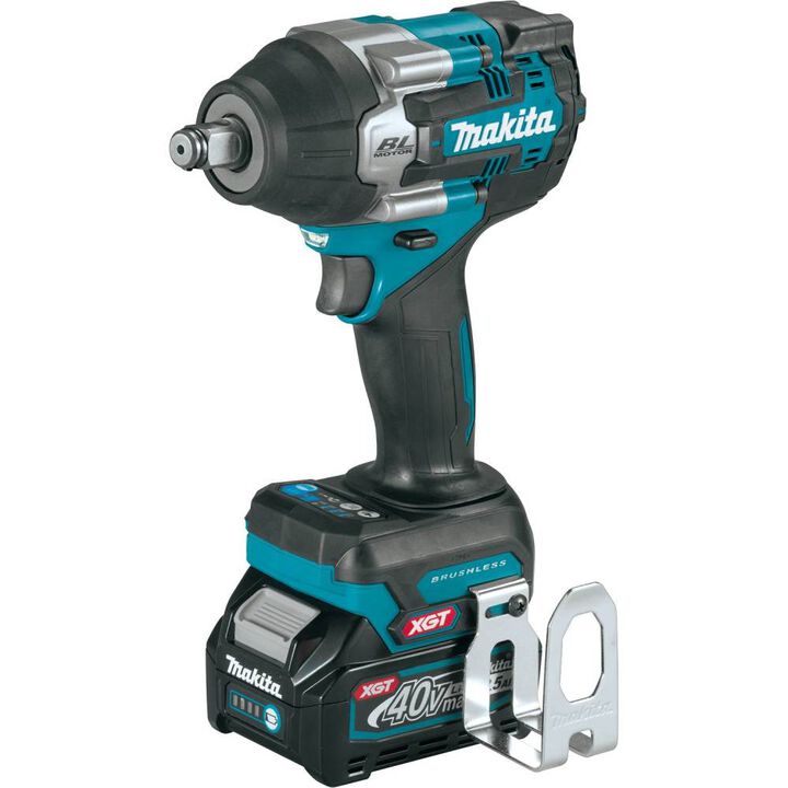 Makita 40V max XGT 1/2in Square Impact Wrench Kit, large image number 9