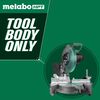 Metabo HPT 18V MultiVolt Cordless 10 Inch Single Bevel Miter Saw (Bare Tool), small