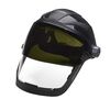 Jackson Safety QUAD 500 Multi-Purpose Face Shield, Clear Window, Shade 5 IR Flip Visor, Anti-Fog Coating, 370 Speed Dial Ratcheting, small image number 1