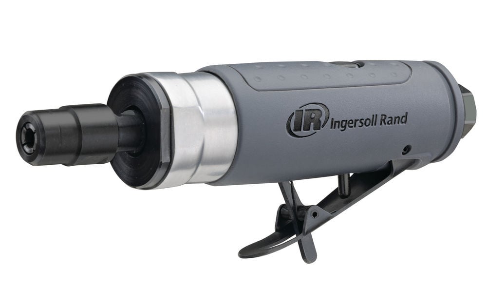 Ingersoll Rand 1/4 In. Inlet 0.33HP 0.25KW Rear Exhaust Straight Air Die Grinder, large image number 1