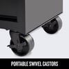 CRAFTSMAN 1000 Series 27 Inch Wide 4 Drawer Rolling Tool Cabinet, Black, small image number 2