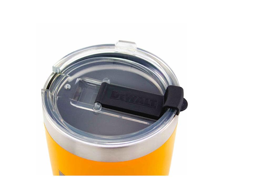 DEWALT 20 Oz. Yellow Powder Coated Tumbler, large image number 3
