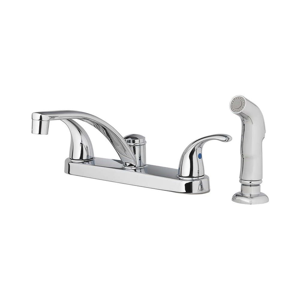 Oakbrook Coastal Kitchen Faucet Two Handle Chrome – 810NC-F5001