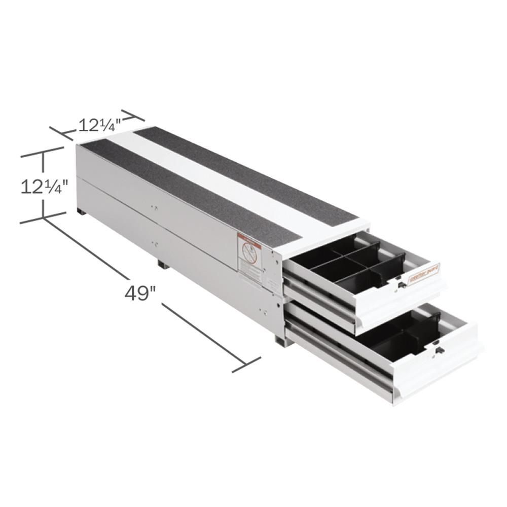 Weather Guard Itemizer Van Drawer Unit Stacked 49 In. x 12.5 In. x 12.5 In., large image number 2