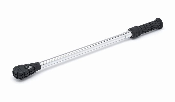 GEARWRENCH 1/2in Drive Tire Shop Micrometer Torque Wrench 30-250 ft/Lbs, large image number 8