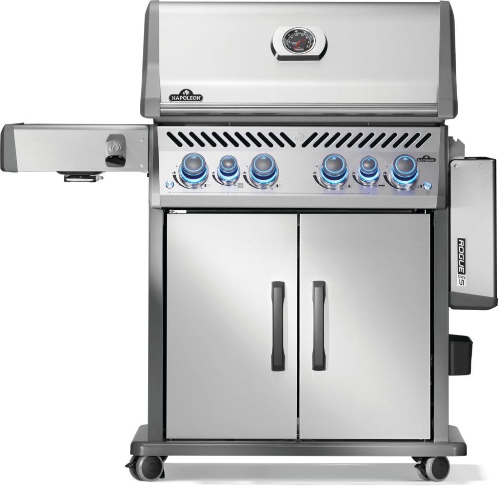 Napoleon Rogue PRO-S 525 Propane Gas Grill with Infared Burners 76500 BTU Stainless Steel, large image number 11