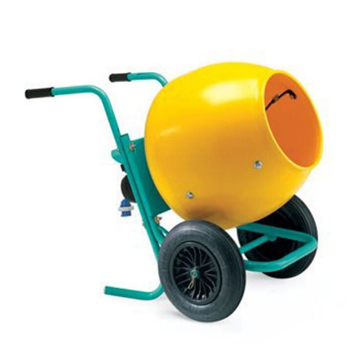 IMER WHEELMAN II 5 Cu Poly Drum (Wheelbarrow Type) 1/2 HP