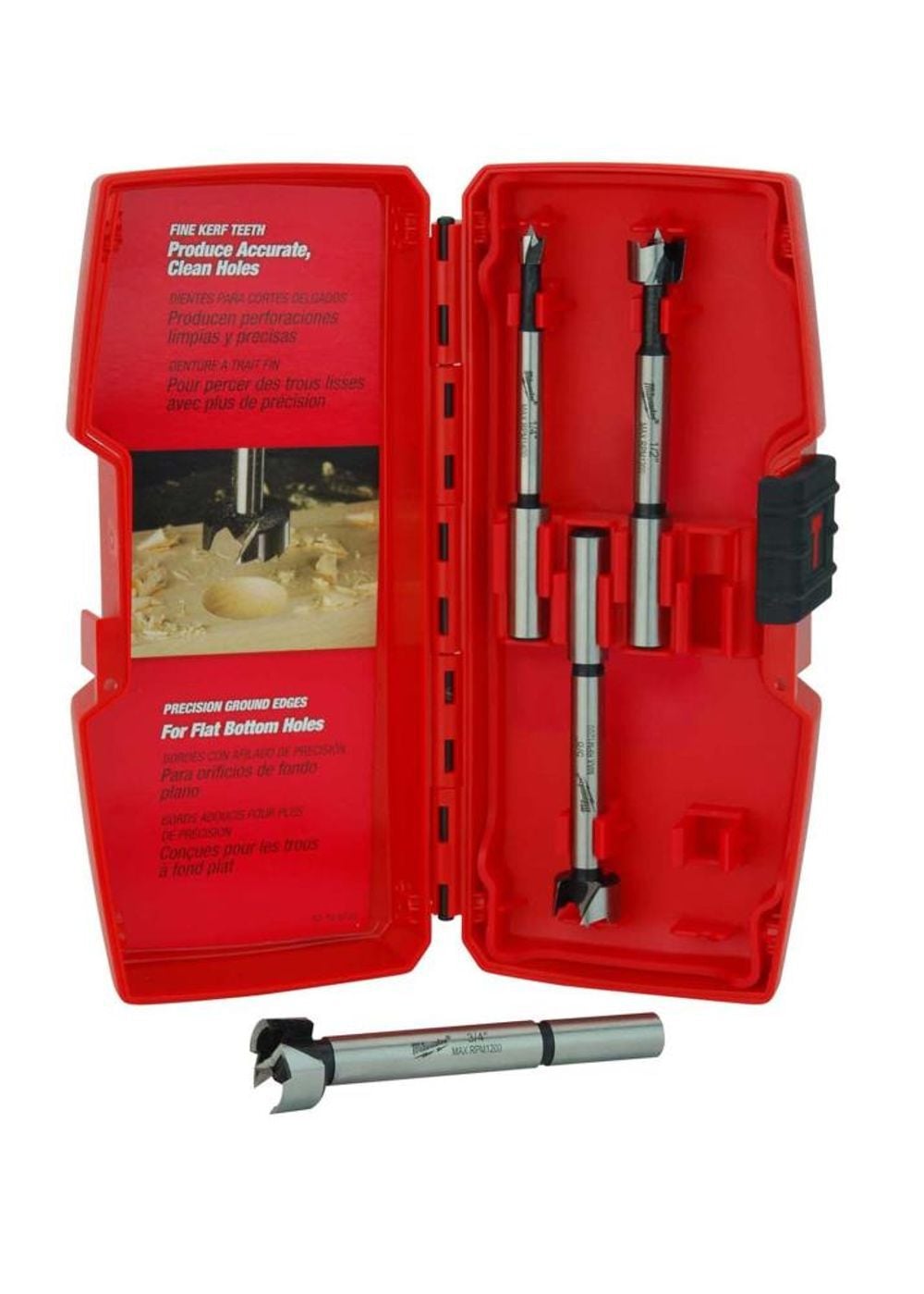 Milwaukee Forstner Bit Set (4 PC), large image number 1