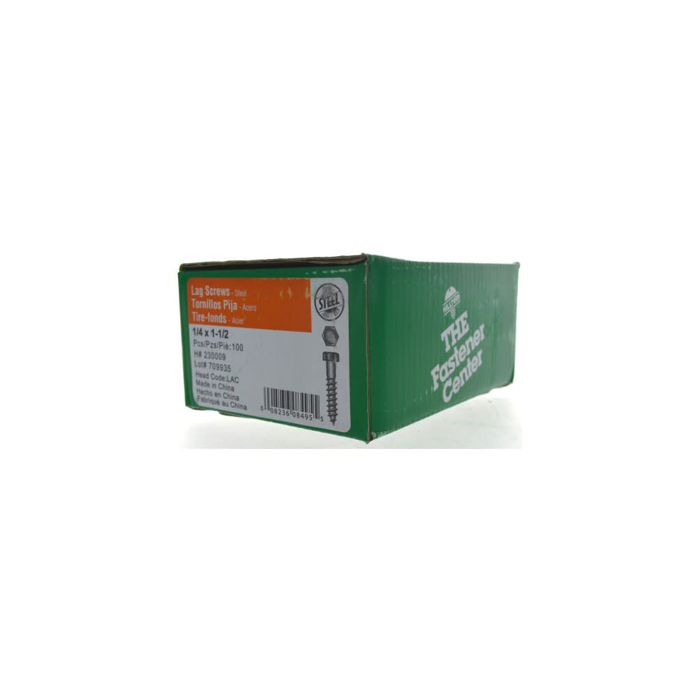 Hillman 1/4-20 x 5in Zinc Hex Lag Screw 100pk, large image number 4