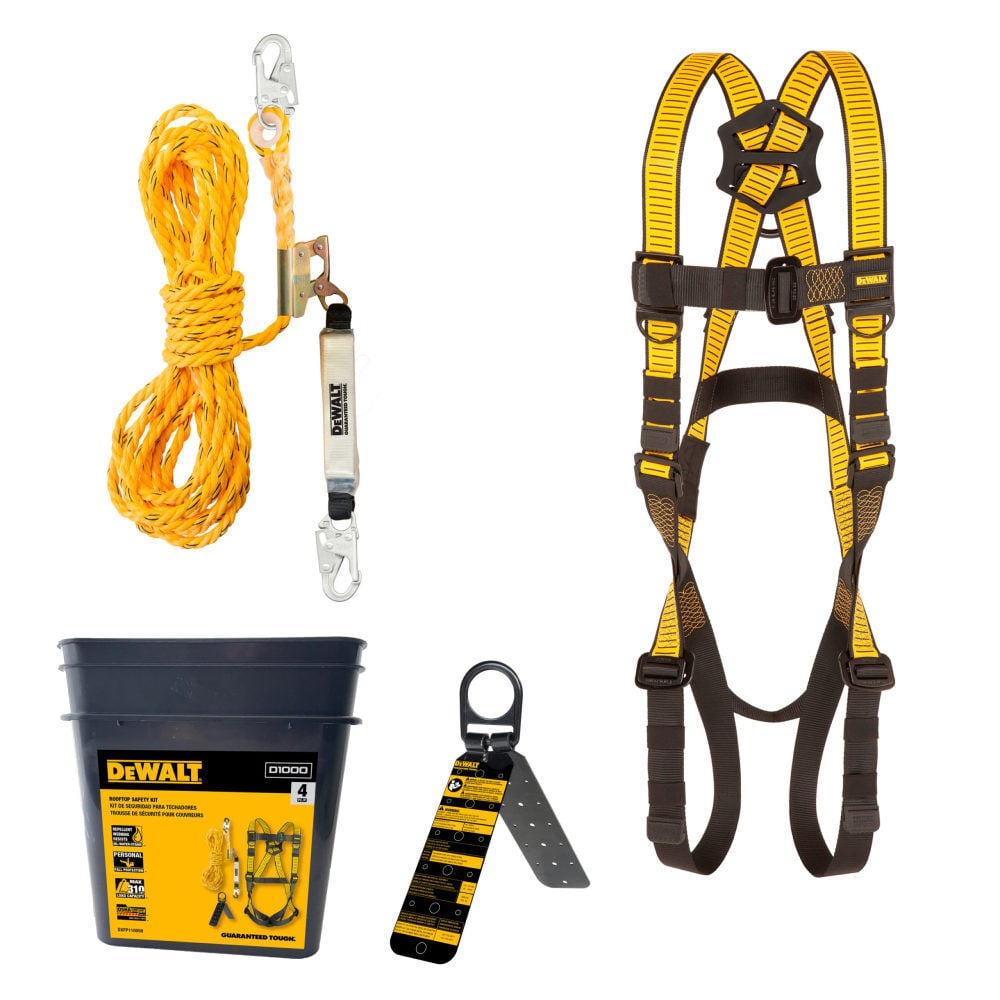 DEWALT Fall Protection Rooftop Safety Kit – DXFP110050
