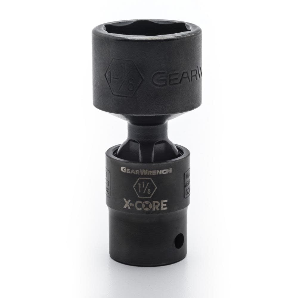 GEARWRENCH Pinless Universal Impact Socket 1/2in Drive 6 Point 1-1/8 In. – 84747