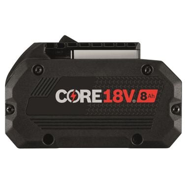 Bosch 18V CORE18V Starter Kit with (2) CORE18V 8.0 Ah Performance Batteries, large image number 9