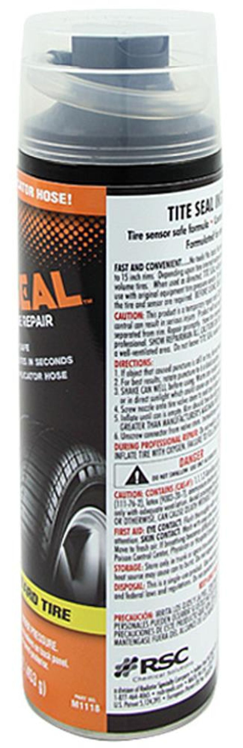 Titeseal Instant Tire Repair Standard Tire, large image number 4