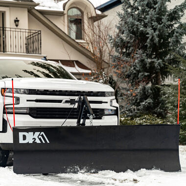 DK2 Elite Snow Plow Kit 82inx19in T-Frame, large image number 1
