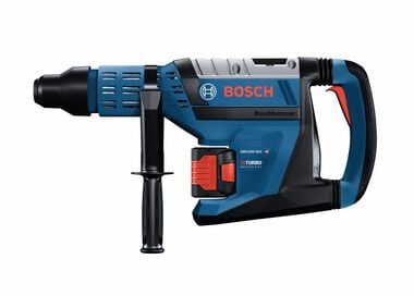 Bosch 18V Hitman SDS max 1 7/8 in Rotary Hammer Kit with 2 CORE18V 8.0 Ah PROFACTOR Performance Batteries Factory Reconditioned