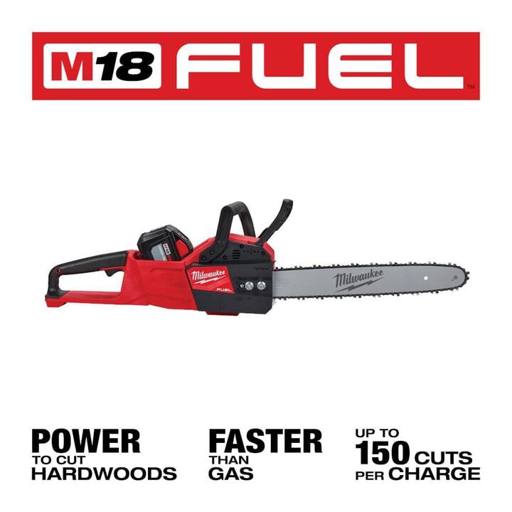 Milwaukee M18 FUEL 16 in Chainsaw & 8 in Pruning Saw Combo Kit Bundle, large image number 1