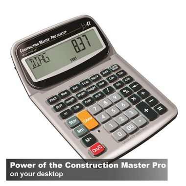 Calculated Industries CM Pro DT Construction Math Calculator, large image number 1