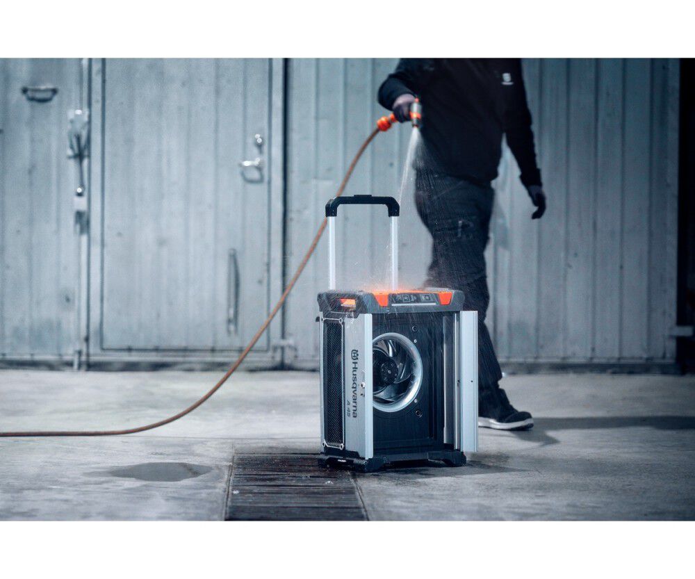 Husqvarna Construction A 45 0.9HP 955 CFM HEPA Electric Air Scrubber Reconditioned, large image number 13