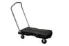 Rubbermaid Triple Trolley Utility Duty with Straight Handle and 3in Casters, small