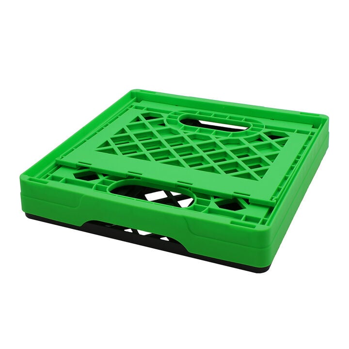 Grip On Tools 13 Inch x 11 Inch Black Collapsible Crate, large image number 1